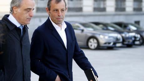 La Audiencia Nacional  reconoce una indemnización de 232.500 euros al ex presidente del FC Barcelona Sandro Rosell por los 645 días que pasó en prisión provisional