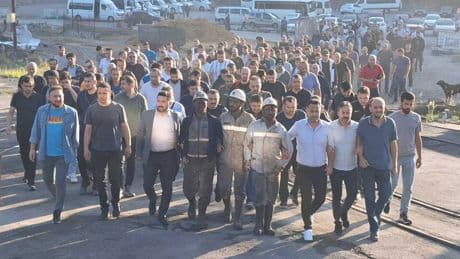 Zonguldak'ta maden işçilerinin eylemi: Adil ve kabul edilebilir bir teklif sunulsun