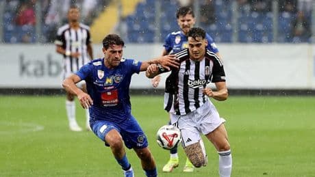 Beşiktaş Avusturya'daki ilk hazırlık maçında kazandı!