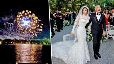 Bezos-Hochzeit in Venedig - BILD lüftet das Geheimnis des Feuerwerks