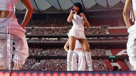 Cariñoso mensaje de Aitana al Metropolitano y al Atleti