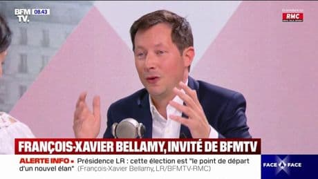 François-Xavier Bellamy (LR): "Si on avait dû penser que le RN était l'avenir du pays, on aurait été au RN"