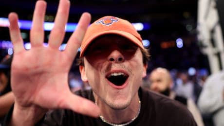 Timothée Chalamet stole the celebrity show at Knicks game with Kylie Jenner’s help
