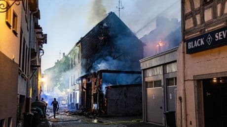 Großbrand in Villingen-Schwenningen ist gelöscht – Gebäude teils eingestürzt