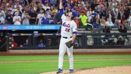 Mets unleashing young trio of arms consecutively in pressurized race is rare treat
