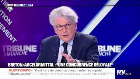 Nationalisation d'Arcelor Mittal : "Si c'était une solution, cela se saurait", réagit Thierry Breton, ancien ministre de l’Économie