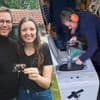 “Deze droogkast is vol beton gegoten... Daar zit ons cadeau in”: vrienden voorzien opvallende verrassing voor huwelijkspaar Laure (27) en Brecht (29)