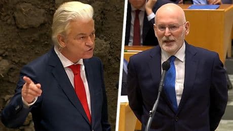 Wilders fel tegen Timmermans: ‘U bent een schandvlek!’