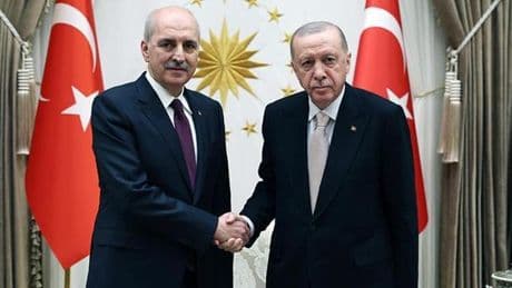 Son dakika haberi... Cumhurbaşkanı Erdoğan Numan Kurtulmuş'u kabul etti