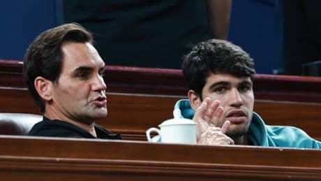 Carlos Alcaraz admits Roger Federer confession before being accused of 'putting on show'