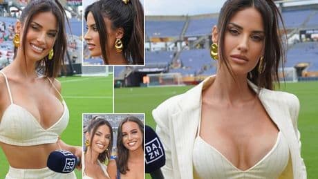Stunning DAZN presenter sparks controversy over her outfit during Club World Cup broadcast