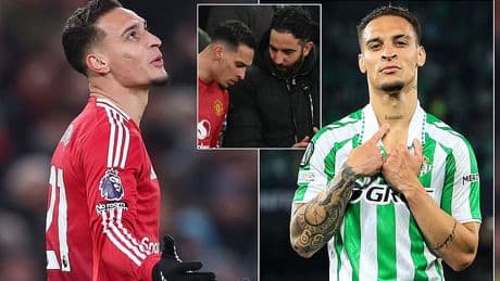Antony aims subtle dig at Man United in new interview as £86m flop opens up on his future with his red-hot loan spell at Real Betis nearly over