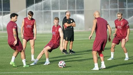 Galatasaray, sezon hazırlıklarını sürdürdü