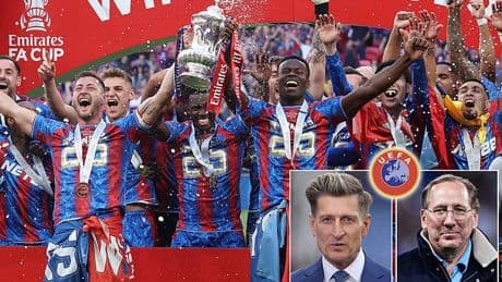 Crystal Palace bigwigs rush to UEFA's lakeside lair to plead their case, writes MIKE KEEGAN - and the stakes couldn't be higher in battle to play in Europe