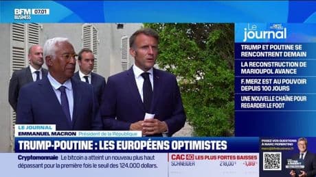 Guerre en Ukraine: Donald Trump et Vladimir Poutine vont se rencontrer demain