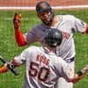 Dominic Smith hits go-ahead double in 9th as Giants rally for 4-2 win over Pirates