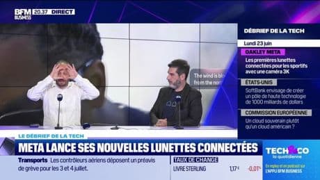 Meta lance ses nouvelles lunettes connectées - 23/06