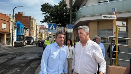 Mazón regresa al corazón de la zona cero de la dana siete meses después y sin avisar