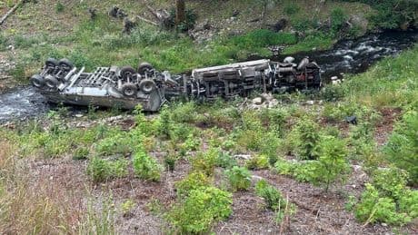 Crews work to contain petroleum spill in Washington after tanker truck accident