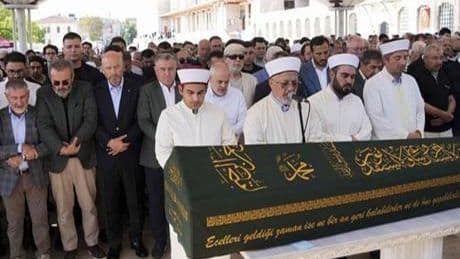 Cumhurbaşkanı Başdanışmanı Kılıç'ın kayınpederi son yolculuğuna uğurlandı