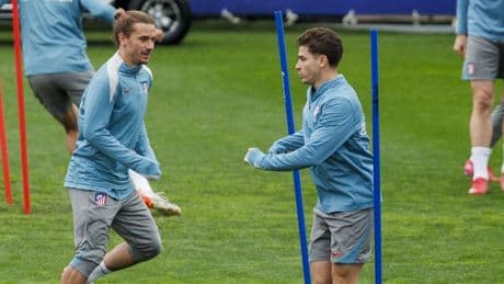 Primera prueba de Simeone: Julián vuelve a un once de nuevo sin Griezmann