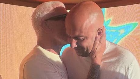 Arne Slot hits Ibiza! Liverpool manager celebrates Premier League title win as he's serenaded with Queen classic in private DJ booth - and receives a kiss from Wayne Lineker