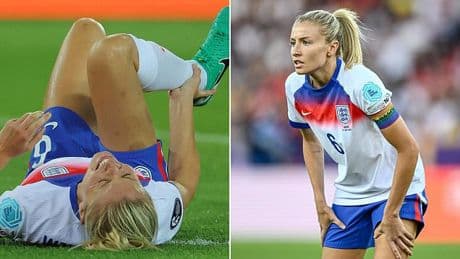 England star gives fitness update on Leah Williamson ahead of semi-final clash with Italy - after Lionesses captain went off with ankle issue in penalty shootout win over Sweden
