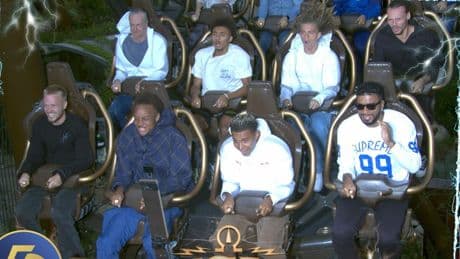 Gaudi auf der Achterbahn! - Erkennen Sie diese Bundesliga-Stars?
