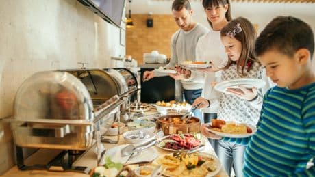 I take hotel breakfast buffet for lunch – does it make me stingy?
