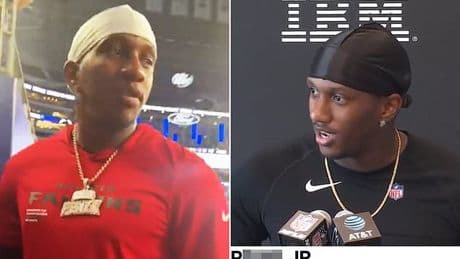 Falcons' Michael Penix Jr angrily confronts fan who mispronounced his name as viral trend continues to spread