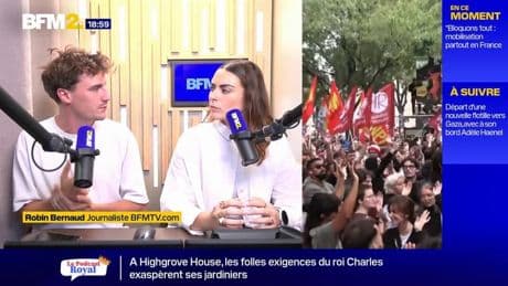Manifestation du 10 septembre: notre reporter Robin Bernaud a pris le pouls de la mobilisation parisienne