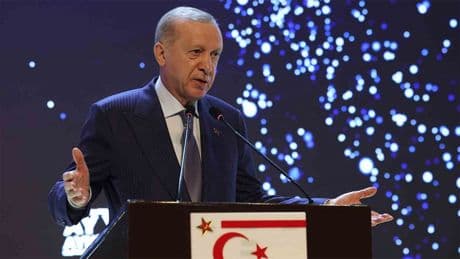 Erdoğan'dan Kıbrıs'ta iki devletli çözüm çağrısı: Kaybedilecek bir 60 yıl daha yok