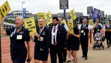 US flight attendants are fed up like their Air Canada peers. Here's why they aren't likely to strike