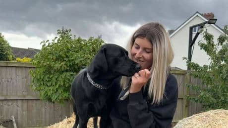 'Our family's pet dog saved my life after docs dismissed years of illness'