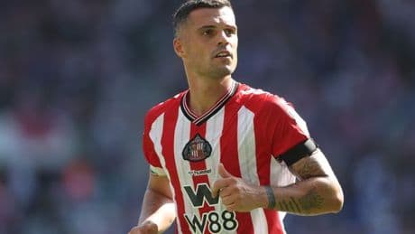 Granit Xhaka explains why he wanted to join Sunderland after Erik ten Hag claims