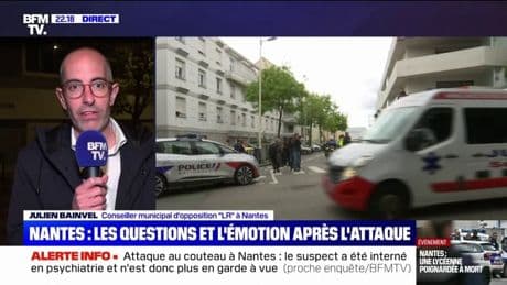 "Nos établissements scolaires doivent être des lieux de vie": Julien Bainvel, conseiller municipal (LR) à Nantes, témoigne après l'attaque au couteau dans un lycée