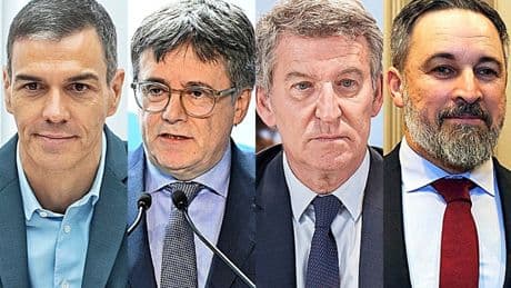 Drama nacional: Abascal marca la agenda a Feijóo y Puigdemont, a Sánchez