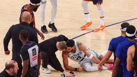 NBA : fin de saison pour Jayson Tatum, victime d’une rupture du tendon d’Achille