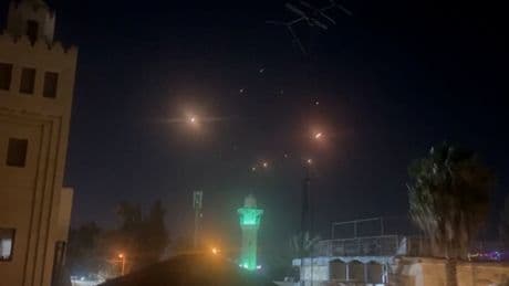 Watch: Iran launches fresh missile barrage towards Jerusalem after vowing ‘destructive’ attacks