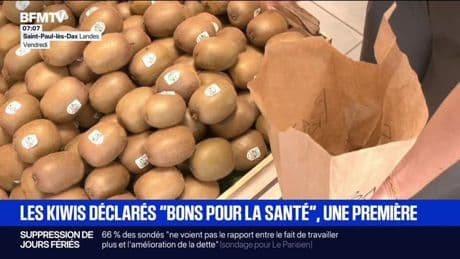 Les kiwis déclarés "bons pour la santé" par l'Union européenne