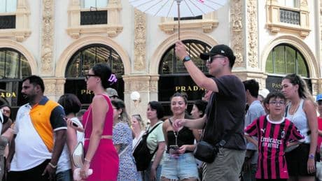 Più 7% di turisti rispetto al 2024
