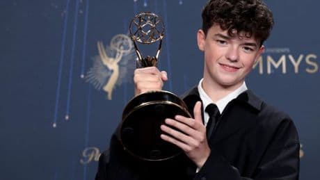 Owen Cooper's first words after making history as youngest male acting Emmy winner