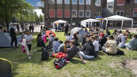 UvA geeft groen licht voor overnachting pro-Palestijnse demonstranten in tentenkamp