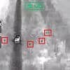 Moment Ukrainian forces wipe out Russian platoon on front line as drone footage shows personnel carrier destroyed and soldiers picked off - after Putin secured biggest 24-hour gains for a YEAR