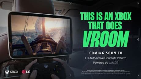 Xbox is coming to cars thanks to an LG and Microsoft partnership