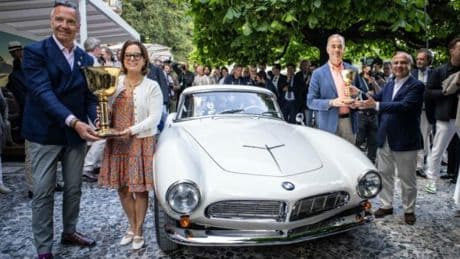Concorso d’Eleganza Villa D’este, vince l’Alfa Romeo Tipo B del ’34. Coppa d’Oro alla Bmw 507 del ’57