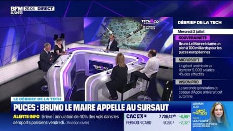 Puces : Bruno Le Maire appelle au sursaut - 02/07