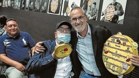 Kepa Junkera y Rekalde se dan un homenaje