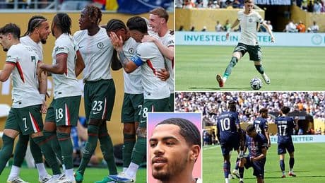 European champions PSG should be SCARED of Chelsea in Club World Cup final, claims Levi Colwill