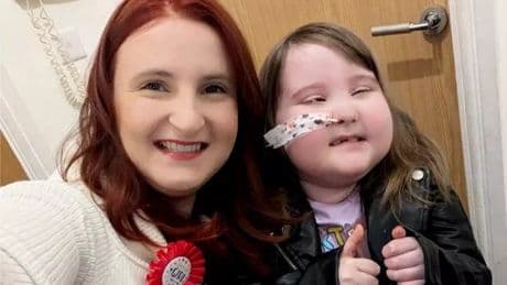 Girl, six, dies from brain tumour after symptoms were dismissed as 'lazy eye'